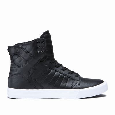 Férfi Supra SKYTOP Magasszárú Cipő HU492518 Fekete